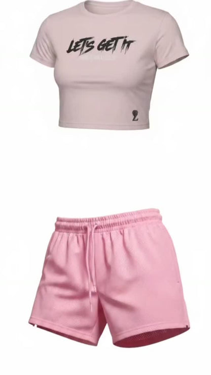 WOMENS: Active  – Blush Mesh